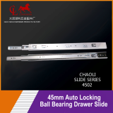 45mm Auto Locking Ball Bearing Drawer Slide 4502